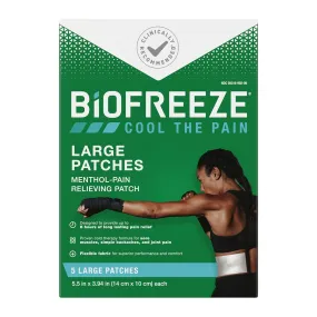 Biofreeze Pain Relief Patches (5 Pack)