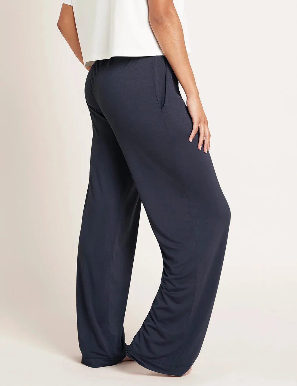 Downtime Wide Leg Lounge Pant - Storm