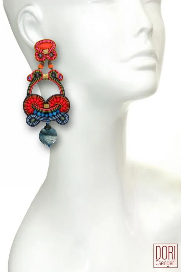 Fusion Colorful Earrings