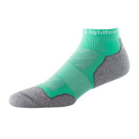 Lightfeet Evolution Mini Crew Sock Mint