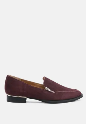 Sara Suede Slip-On Loafers By Ruw