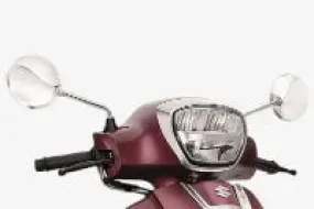 Suzuki New Access 125 : Side Mirror Set (Chrome Finish)